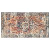 vidaXL Teppich ORIZ Orange 80 x 150 cm 100% Polyester