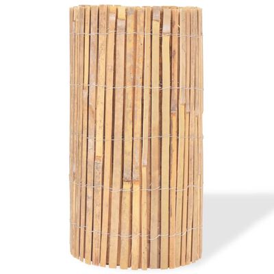 vidaXL Gartenzaun Bambus 1000×50 cm