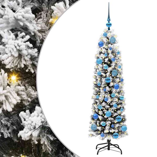 vidaXL K&uuml;nstlicher Weihnachtsbaum mit 150 LEDs mit St&auml;nder Gr&uuml;n 150 cm