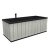 Keter Garten-Blumentopf Sequoia Large Grau PP 240933