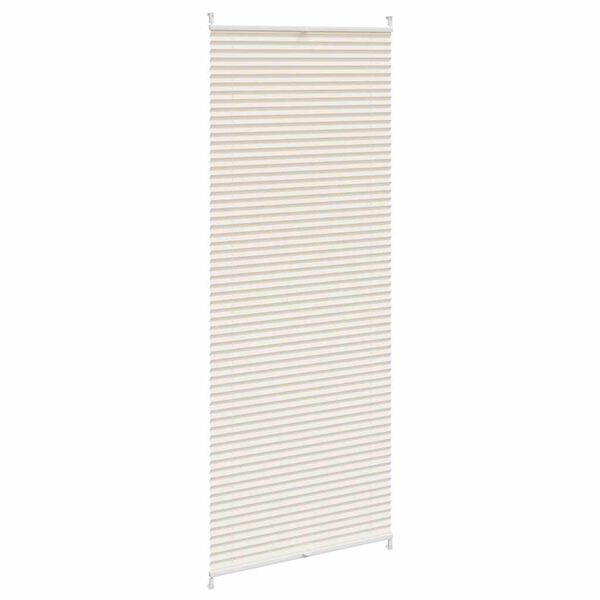 Plissee Faltrollo Rollo Jalousie Plisseerollo 90x200cm Creme