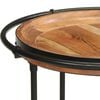 vidaXL Beistelltisch Ø55x83 cm Massivholz Akazie