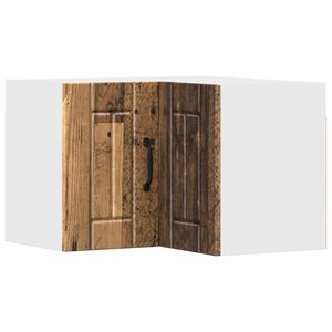 vidaXL Wand-Eckschrank LUCCA Altholz 57 x 57 x 40 cm Holzwerkstoff
