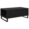 vidaXL Couchtisch Schwarz Eichen-Optik 90 x 50 x 36,5 cm Holzwerkstoff