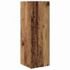 vidaXL TV-Schrankset Wandmontiert 10 pcs Altholz Holzwerkstoff