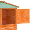 vidaXL Kleintier-/Kaninchenstall 2 Etagen Holz