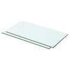 vidaXL Regalb&ouml;den 2 Stk. Glas Transparent 50x20 cm