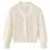 Kinder-Strickjacke Schneewei&szlig; 104