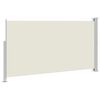 vidaXL Ausziehbare Seitenmarkise 170&times;300 cm Creme