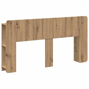 vidaXL Kopfteil Schrank mit Speicher Artisan-Eiche Holzwerkstoff