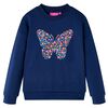 vidaXL Kinder-Sweatshirt Marineblau 104
