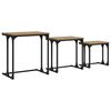 vidaXL Nesting Couchtisch 3 stk. Artisan-Eiche 50,5 x 35 x 53 cm