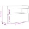 vidaXL TV-Wandschrank Artisan-Eiche 60 x 30 x 40 cm Holzwerkstoff