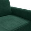 vidaXL 3-Sitzer-Sofa Dunkelgr&uuml;n 180 cm Samt