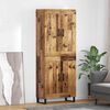vidaXL Highboard Altholz 69,5 x 34 x 180 cm Holzwerkstoff