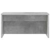 vidaXL Wandtisch Wandmontiert Beton Grau 60 x 45 x 30 cm Holzwerkstoff