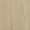 vidaXL Badschrank Sonoma-Eiche 30x30x100 cm Holzwerkstoff