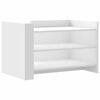vidaXL Couchtisch Wei&szlig; 80x50x50 cm Holzwerkstoff