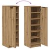 vidaXL Schuhschrank Artisan-Eiche 29,5x35x100,5 cm Holzwerkstoff
