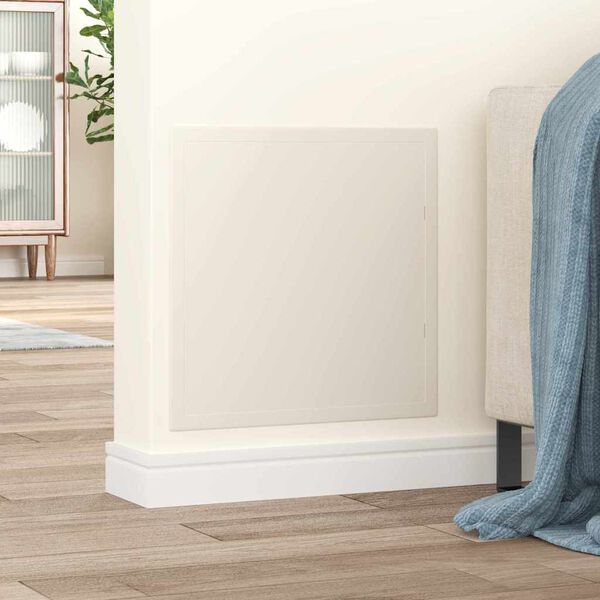 vidaXL Zugangspanels Wei&szlig; 40 x 40 cm ABS Kunststoff