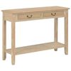 vidaXL Konsolentisch 110 x 35 x 80 cm Holz