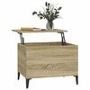 vidaXL Couchtisch Sonoma-Eiche 60x44,5x45 cm Holzwerkstoff