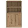 vidaXL Highboard Artisan-Eiche 60x35,5x103,5 cm Holzwerkstoff