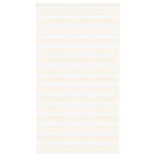vidaXL Doppelrollo Marmorbeige 135x200cm Stoffbreite 130,9 cm Polyester