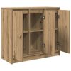 vidaXL Sideboard Artisan-Eiche 85x34x76 cm Holzwerkstoff