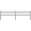 vidaXL Gartenzaun | Stahl | Robust | Modern