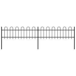 vidaXL Gartenzaun | Stahl | Robust | Modern