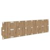 vidaXL Kopfteil mit Schrank 3 pcs Artisan-Eiche Holzwerkstoff
