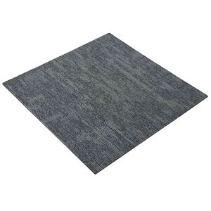 vidaXL Teppichfliese Himmelgrau 50 x 50 cm 4 stk.