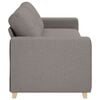 vidaXL Sofa 180cm Taupe Stoff