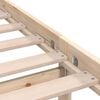 vidaXL Massivholzbett Kiefernholz 100x200 cm