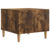 vidaXL Couchtisch Ger&auml;ucherte Eiche 49 x 50 x 40 cm Holzwerkstoff