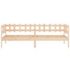 vidaXL Tagesbett ohne Matratze 90x190 cm Massivholz Kiefer