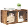 vidaXL Wandschrank Wandmontiert Altholz 68 x 37 x 35 cm Holzwerkstoff