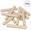 vidaXL Holzd&uuml;bel 12000 Stk. Braun Massivholz