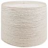 vidaXL Juteschnur 10 stk. 2 mm Wei&szlig; 100% Tossa Jute
