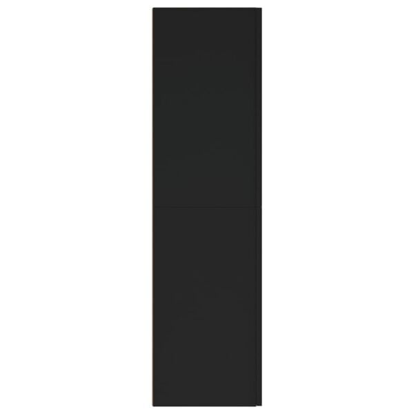 vidaXL TV-Schrank Schwarz 30,5x30x110 cm Holzwerkstoff