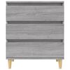 vidaXL Sideboard Grau Sonoma 60x35x70 cm Holzwerkstoff