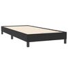 vidaXL Boxspringbett ohne Matratze Schwarz 90x220 cm Samt