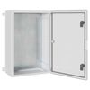 vidaXL Steuerschrank Grau 40 x 20 x 60 cm ABS Kunststoff