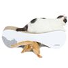 MyKotty Katzen-Kratzm&ouml;bel VIGO 71 x 25 x 21 cm Wei&szlig; 3084