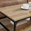 vidaXL Couchtisch Artisan-Eiche 100 x 50 x 45 cm Holzwerkstoff
