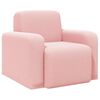 vidaXL Sessel Rosa Boucl&eacute;