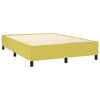vidaXL Boxspringbett mit Matratze Gr&uuml;n 140x190 cm Stoff