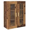 vidaXL Highboard Altholz 69,5 x 34 x 180 cm Holzwerkstoff