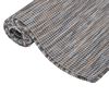 vidaXL Outdoor-Teppich Flachgewebe 160x230 cm Braun und Blau